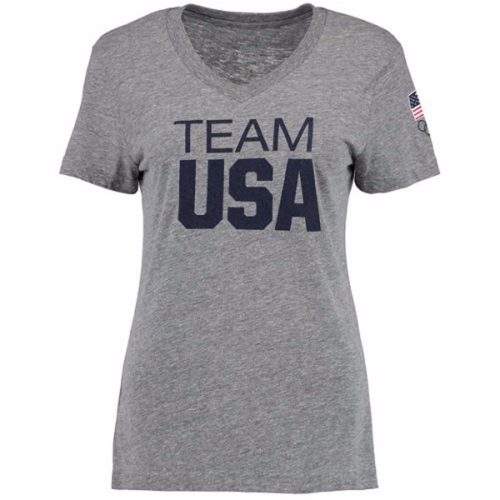 Team USA V-Neck T-Shirt